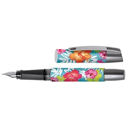 Перьевая ручка Campus II Tropical Flower, перо М, для девочек