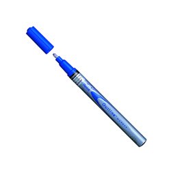 Маркер 2-х цветный контурный Outline серебристо-синий 2,6 мм