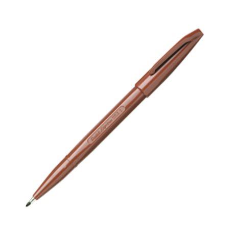 Капилярная ручка Sign Pen с фибровым пишущим узлом 2,0 мм коричневые чернила
