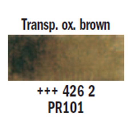 Краска аквар."Рембрандт" / оксид коричневый прозрач.