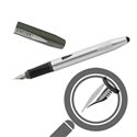 Перьевая ручка Switch металлик/ черный, перо EF