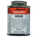 Гутта-контур на основе растворителя "Gutta Resist" Золото