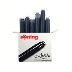 Картридж к "ArtPen", короткий, чернила черные Rotring