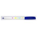 Ручка с пластиковым пером Stylo синие чернила на водной основе 0,4 мм