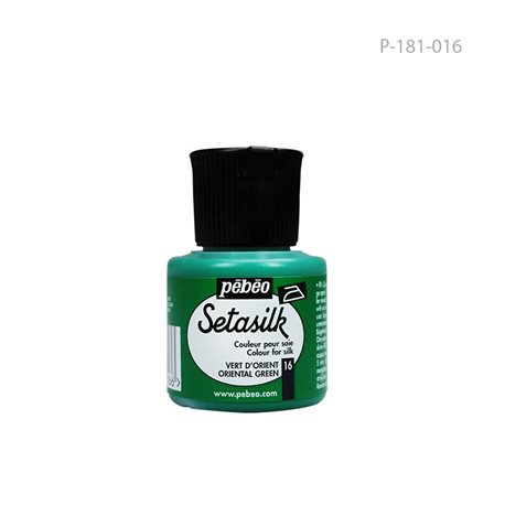 Растекающаяся краска по светл. тканям " SETASILK " Зеленый восточный/45мл