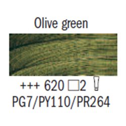 Краска масляная Rembrandt туба 40мл №620 Зеленый оливковый