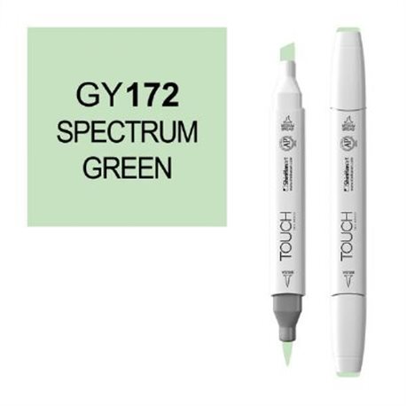Маркер TOUCH BRUSH 172 зеленый спектр GY172