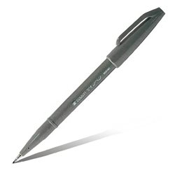 Фломастер-кисть Brush Sign Pen/ серый
