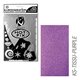 Пленка цветная для создания термопереносимого рисунка на ткань/ пурпурный глиттер,15х20 см