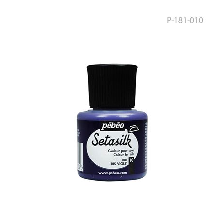 Растекающаяся краска по светл. тканям " SETASILK " Ирис фиолетовый/45мл