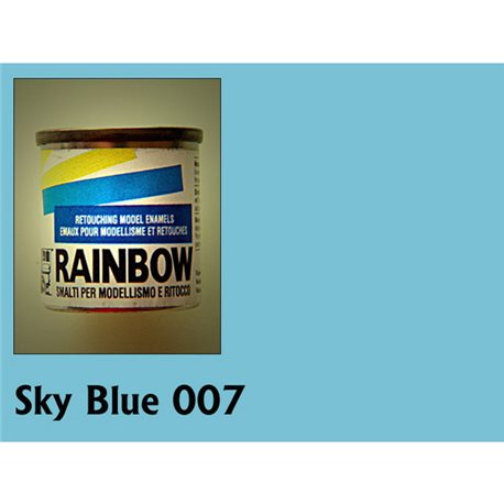 Rainbow глянц. небесно-голубой, 17мл