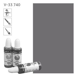 Acuarela Liquida 740 Серый темный