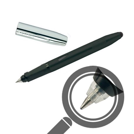 Ручка-роллер Switch Expert черный + хром, 0,5 мм