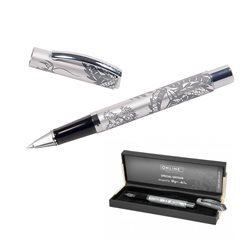Перьевая ручка Dragon Spirit серебро, перо F/ подарочная упаковка