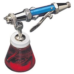 Краскораспылитель Paasche AUTF (клавишный/плоский факел/сифонная стекл. банка 88мл/ сопло 0,7мм)