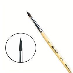 Кисть белка микс круглая №4 кор.ручка Roubloff 1A10