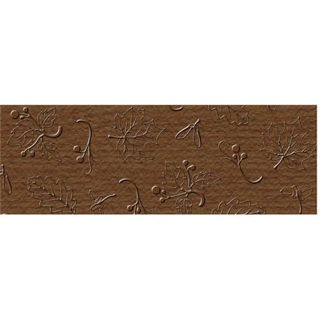 Картон тисненый Elegance"Звезды" 220г/cm, 23 х 33 см /коричневый