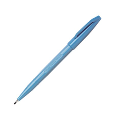 Капилярная ручка Sign Pen с фибровым пишущим узлом 2,0 мм голубые чернила