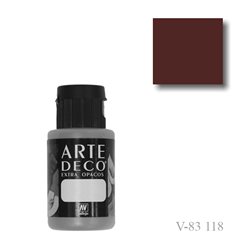 Черный шоколад 118 ArteDeco, акриловая декоративная краска