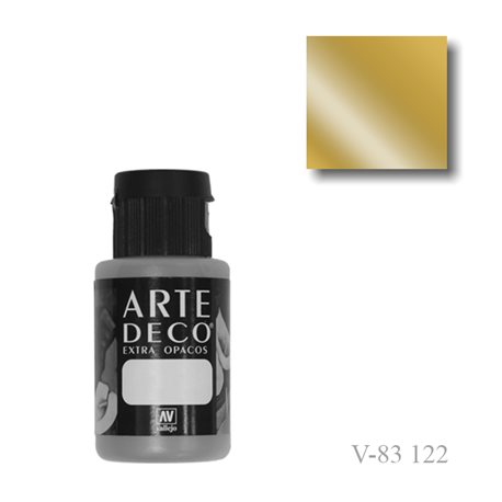 Золото 122 ArteDeco, акриловая декоративная краска