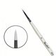 Кисть синтетика круглая №0 удл.ручка белая Roubloff 1B12W