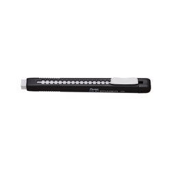 Ластик-карандаш Clic Eraser, матовый черный корпус
