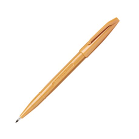 Капилярная ручка Sign Pen с фибровым пишущим узлом 2,0 мм чернила цвета охра