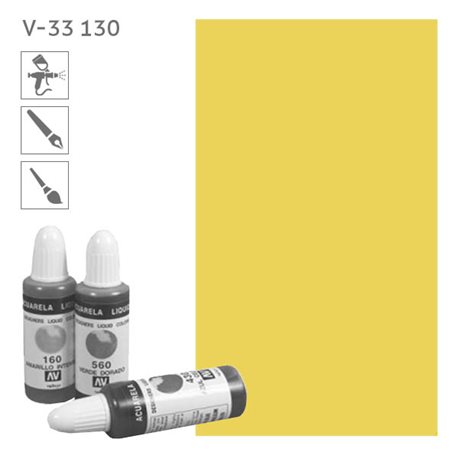 Acuarela Liquida 130 Золотисто-желтый