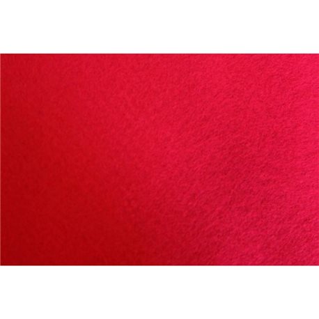 Фетр для рукоделия акриловый ,20/30 см, 3,3 мм Красный швейцарский