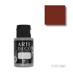 Красная окись железа 040 ArteDeco, акриловая декоративная краска