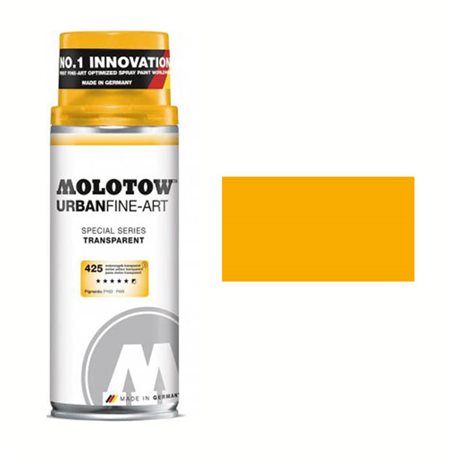 Краска FINE-ART SPRAY Желтый Транспарент 425, 400 мл
