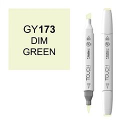 Маркер TOUCH BRUSH 173 тусклый зеленый GY173