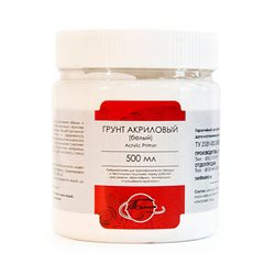 Грунт акриловый белый "Таир" б.500мл