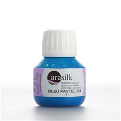 Краска для росписи шелка Dupont Arasilk/ Голубой пастельный