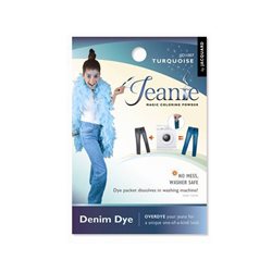 Jeanie Dye, джинсовый краситель для перекрашивания в стир. машине, 007 бирюзовый