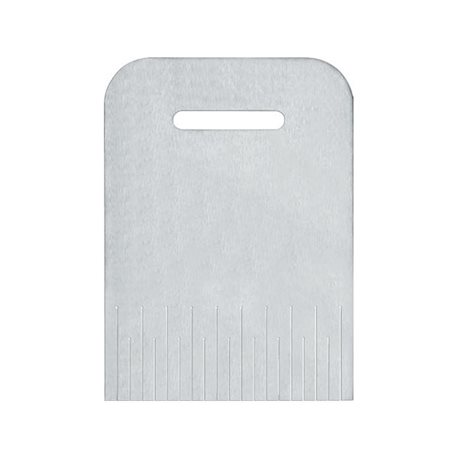 Гребенчатый шпатель/скребок гибкий 04