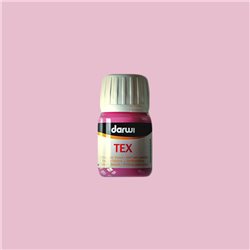 Нерастекающаяся краска по светлым тканям Darwi Tex/ Розовая