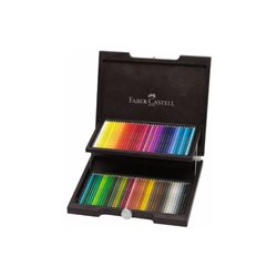 Набор цветн.карандашей Polychromos Faber Castell 72 цв.в деревянном пенале
