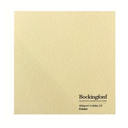 Акварельная бумага Bockingford CP Кремовая 300 г/м, 56х76 см