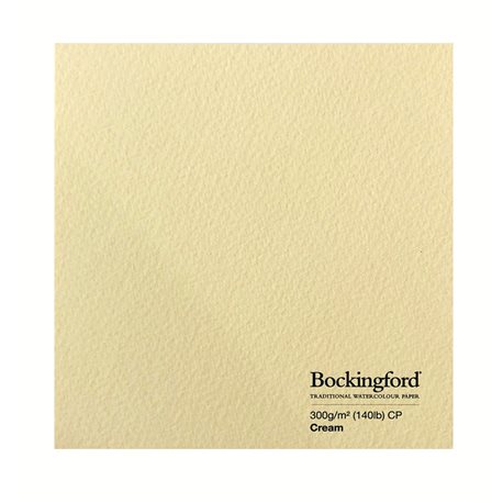 Акварельная бумага Bockingford CP Кремовая 300 г/м, 56х76 см