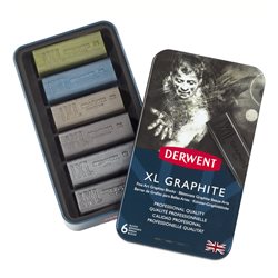 Набор графита Graphite XL 20*20*60мм / 6 цв. в металле