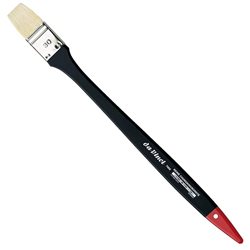 Кисть плоская Da Vinci 7055/щетина/черная длинная плоская ручка/№30