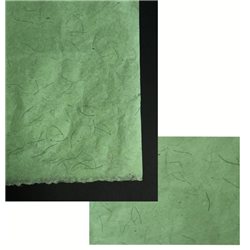 Бумага "Банановая" 35 г/м2 50х 70 см / Зеленая темная