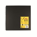 Альбом Black Book для эскизов 30,5х30,5 см/черн.бумага, спираль, 40 л./200 гр