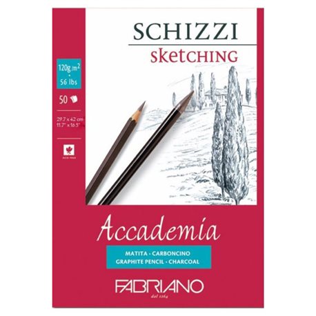 Склейка д/графики "Accademia Schizzi" 29,7х42см 50л 120г