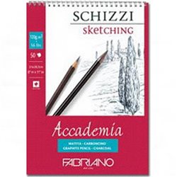 Альбом д/графики "SCHIZZI Accademia" 21х29,7см.50л 120г/спираль