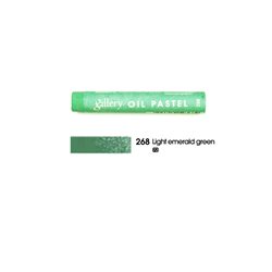 Пастель масляная мягкая профессиональная, цвет № 268 Светлый изумрудно-зелёный