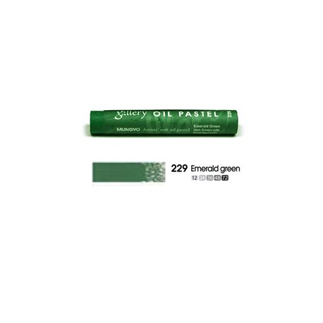 Пастель масляная мягкая профессиональная, цвет № 229 Изумрудный зелёный
