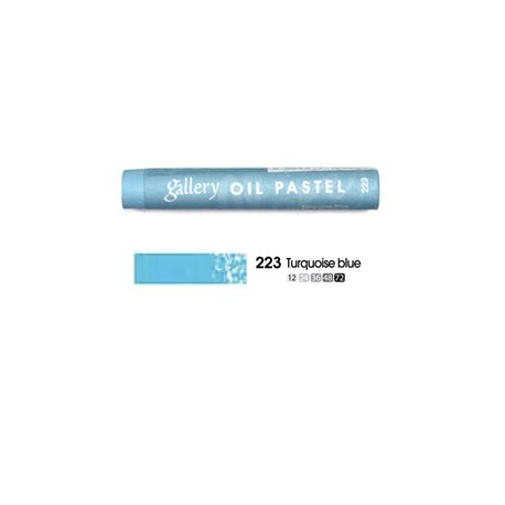 Пастель масляная мягкая профессиональная, цвет № 223 Бирюзово-синий