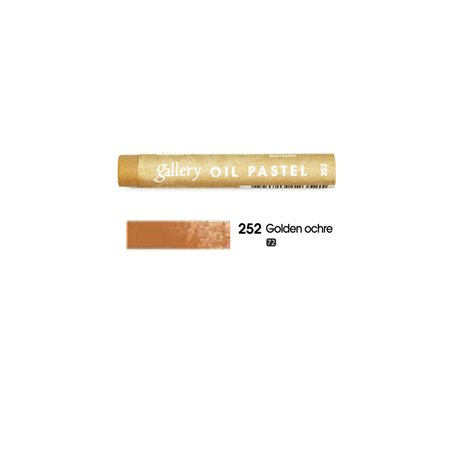 Пастель масляная мягкая профессиональная, цвет № 252 Золотая охра